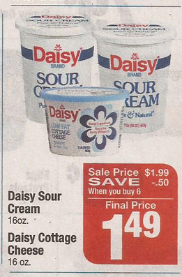Daisy Brand Cottage Cheese 16 Oz Only 49 At Shaw S Starting 8 7