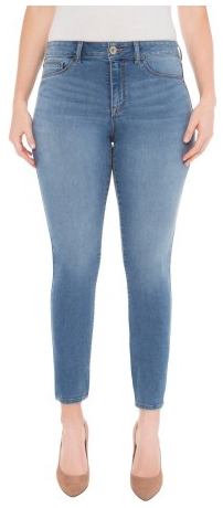 jordache women's super soft mid rise skinny jeans