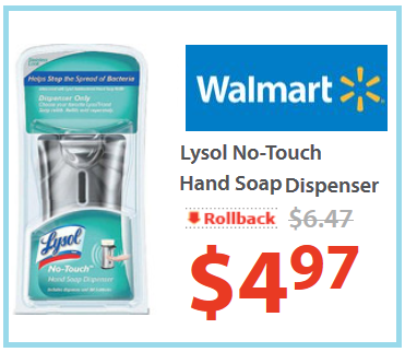 Lysol Dispenser Walmart 