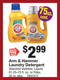 Arm & Hammer Laundry Detergent