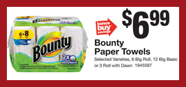 Bounty Paper Towels