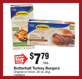 Butterball Turkey Burgers
