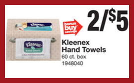 Kleenex hand Towels