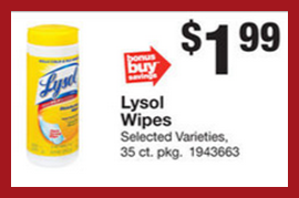 Lysol Wipes