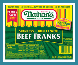 Nathan's Beef Franks