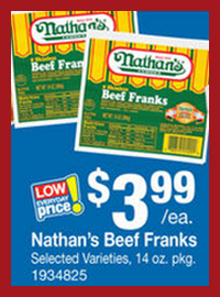 Nathan's Beef Franks