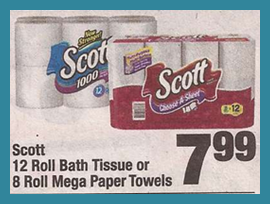 Scott Bath Tissue