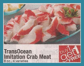 Transocean Imitation Crab Meat