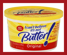 I Can't Believe It's Not butter