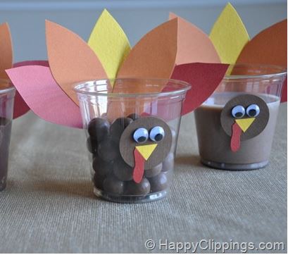 turkey-party-cups-happy-clippings-darlene-michaud-blog
