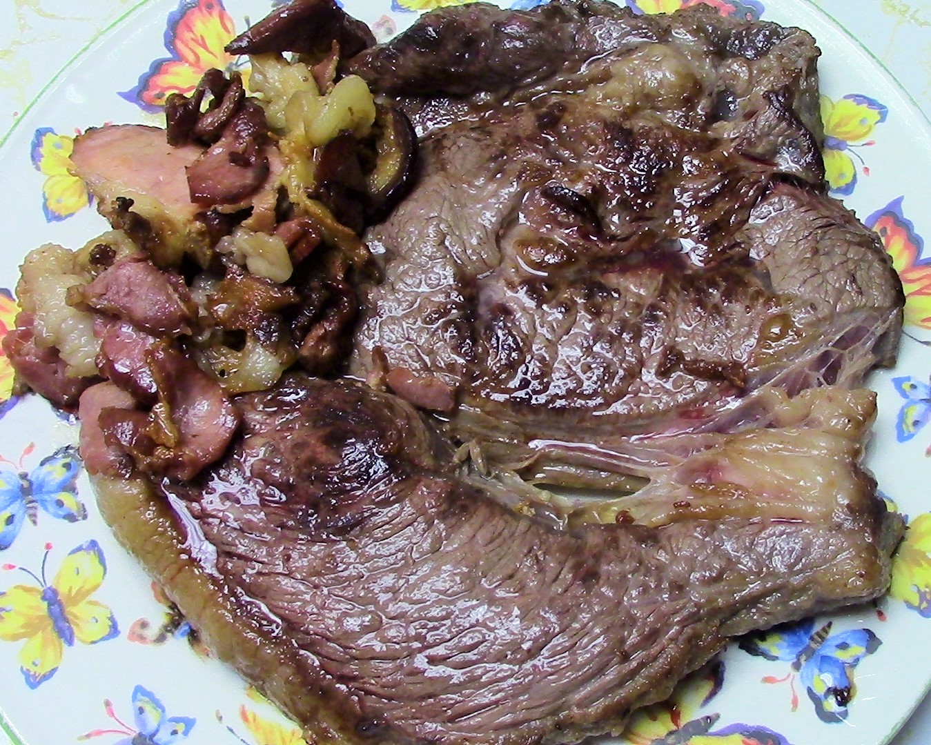 darlene michaud new york sirloin steak meat only diet