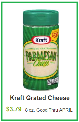 kraft grated cheese shaws darlene michaud coupon deal