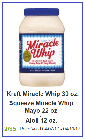 miracle whip mayo coupon deal darlene michaud