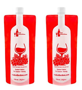 foldable wine bottle