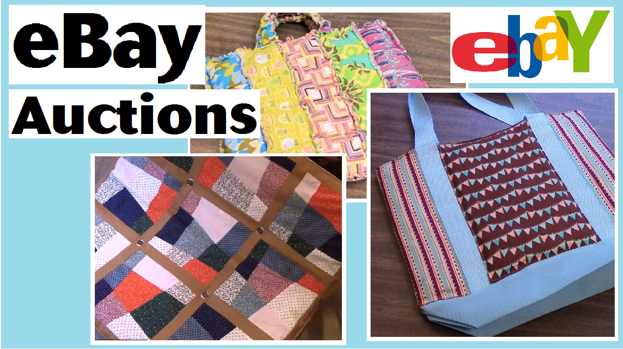 ebay auctions totes quilt
