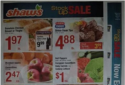shaws flyer