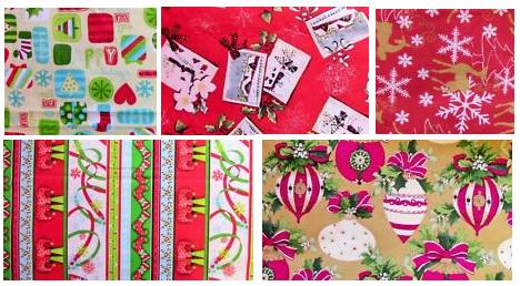 christmas fabric on ebay