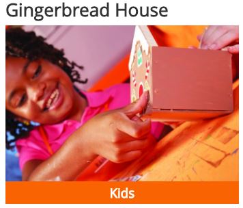 home depot kids workshop gingerbread house darlene michaud