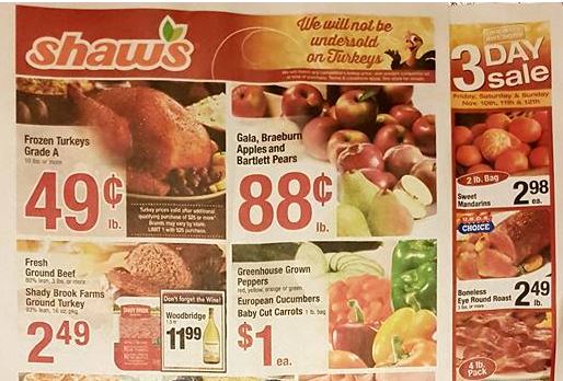 shaws flyer