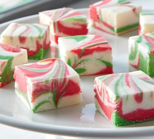 3 ingredient christmas swirl fudge recipe betty crocker darlene michaud tall