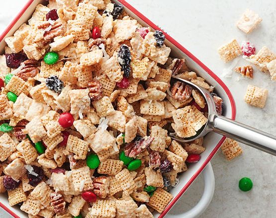 christmas snack mix recipe tablespoon darlene michaud tall