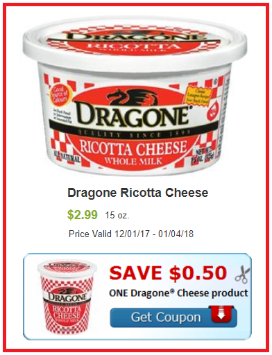 dragone cheese coupon deal shaws darlene michaud