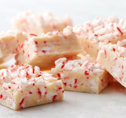 easy microwave candy cane christmas fudge recipe general mills tablespoon darlene michaud