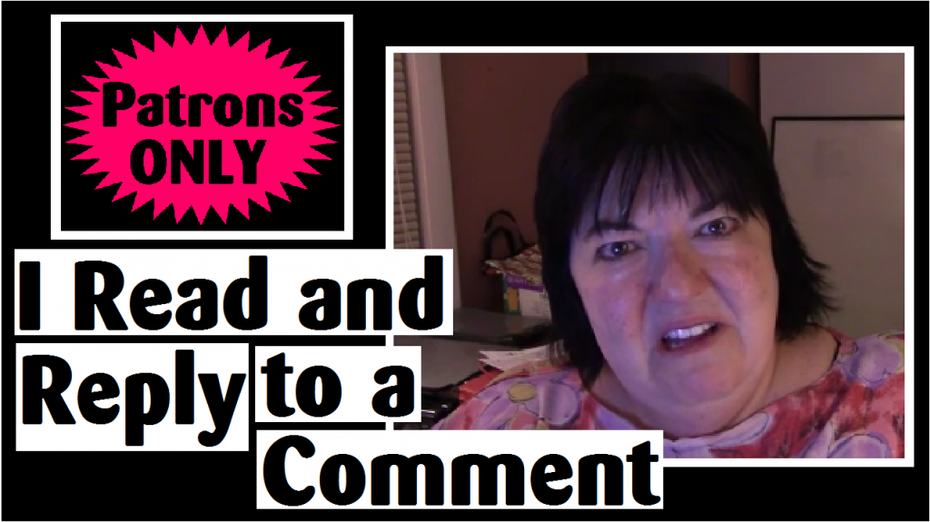 i read and reply to a comment darlene michaud