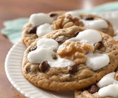 rocky road cookies recipe 3 ingredients pillsbury darlene michaud tall