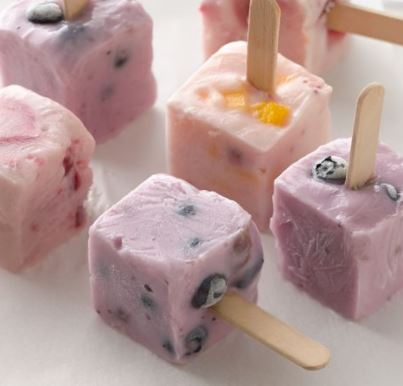 2 ingredient frozen yogurt bites recipe pillsbury darlene michaud