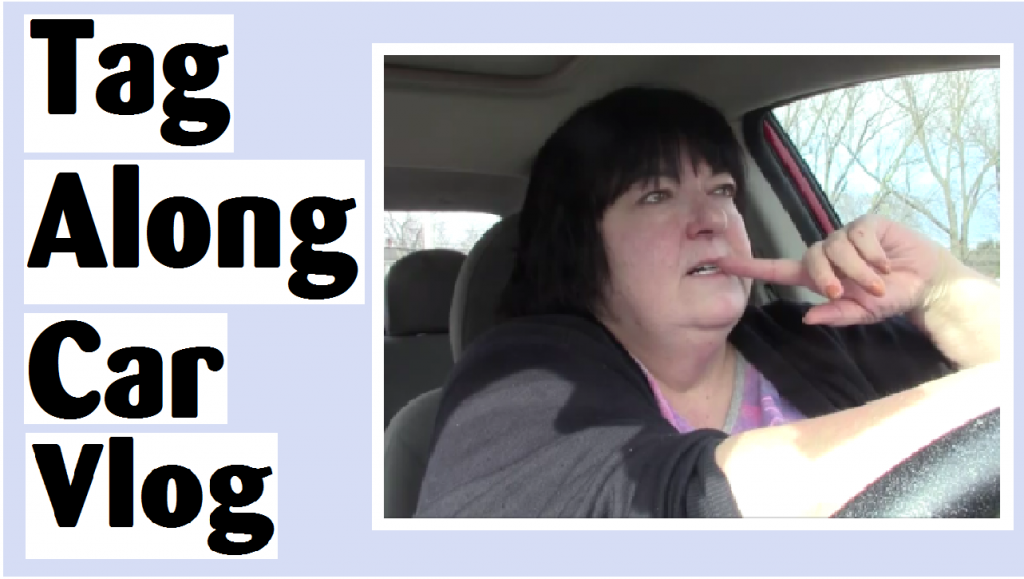 tag along car vlog darlene michaud
