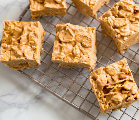 no bake peanut butter cereal squares tablespoon darlene michaud tall