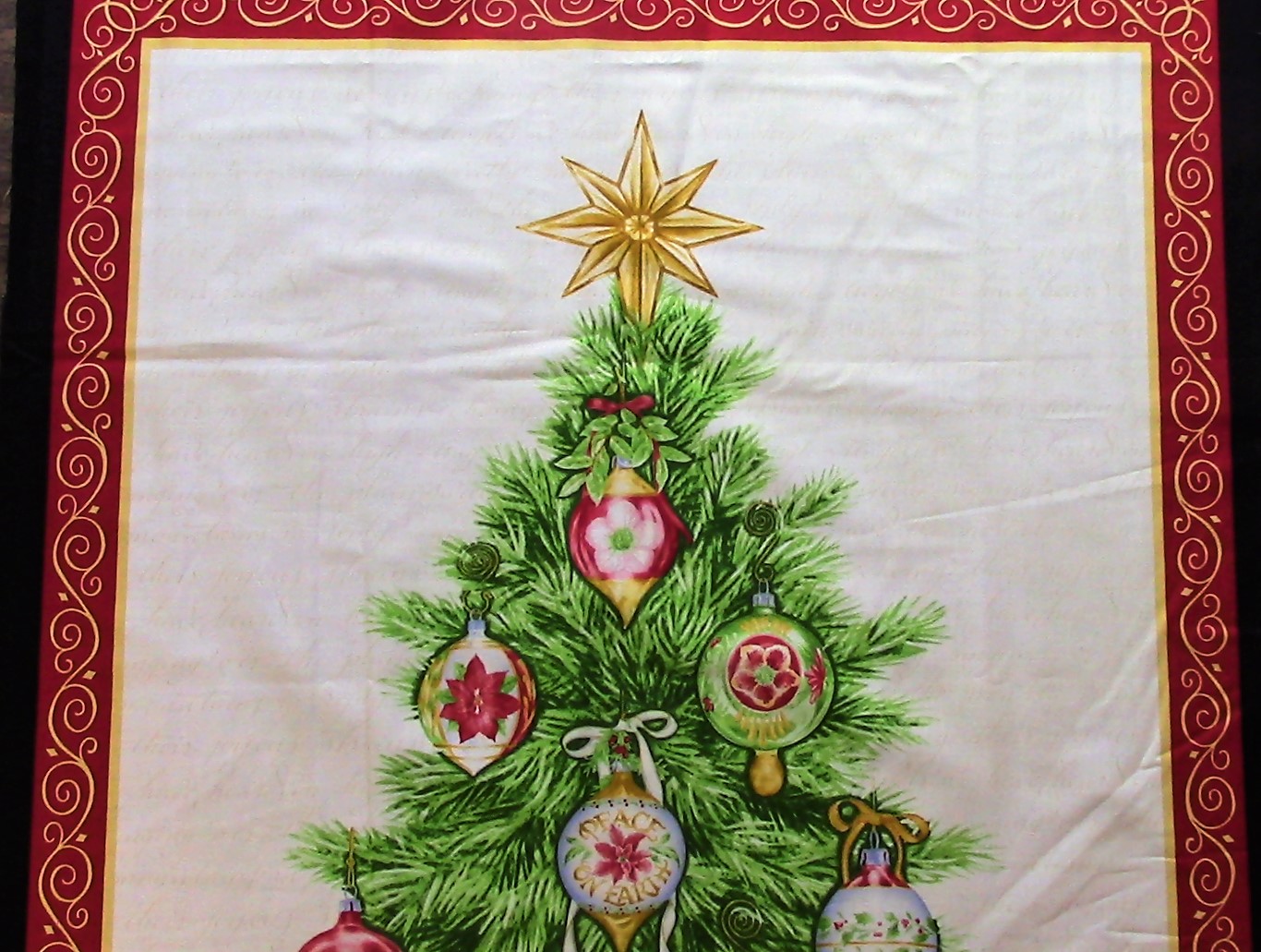 Christmas Tree Fabric Panel (2332) « Darlene Michaud