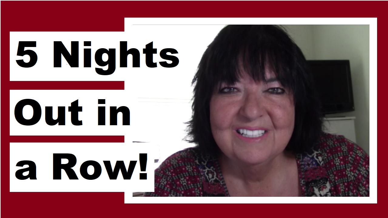 Going Out 5 Nights in a Row « Darlene Michaud
